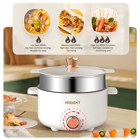 Hodekt Electric Cooker 3 4l Periuk Nasi Elektrik Pot Electric Cooker Multifunctional Pot