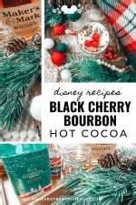 Black Cherry Bourbon Hot Chocolate Recipe Christmas Cocktail