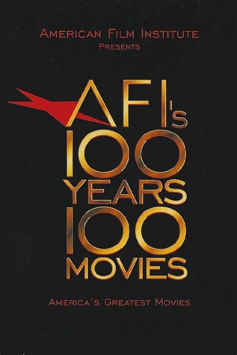 AFI's 100 Years... 100 Movies: America's Greatest Movies | Originals ...