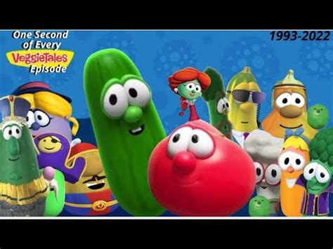 One Second Of Every Veggietales Episode Including Movies The Main