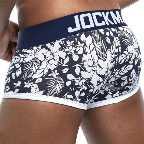 Jockmail B Xer De Algod N Transpirable Para Hombre Ropa Interior Sexy Gay Con Bolsa Convexa
