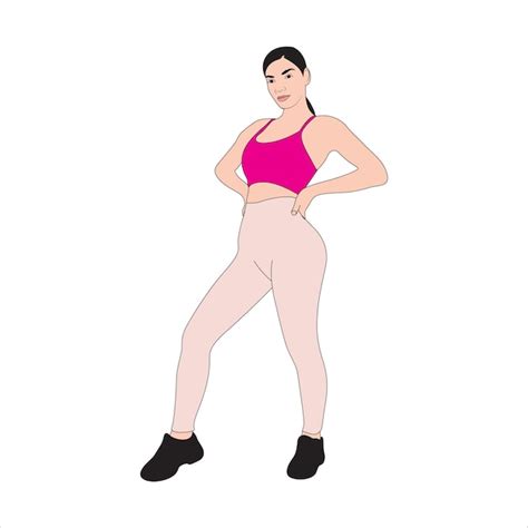 Le Bikini Vectoriel Est L Art Des Femmes Chaudes Vecteur Premium