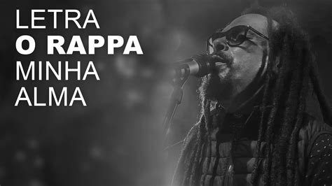 O Rappa Minha Alma LETRA I LYRIC YouTube