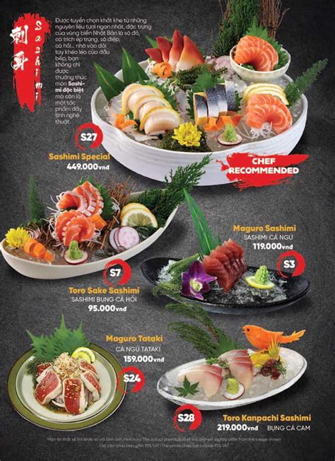 Nhà hàng Naked Sushi Nam Kỳ Khởi Nghĩa Ẩm thực Nhật sáng tạo