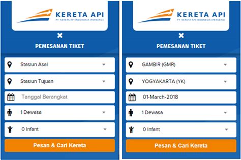 Pesan Tiket Kereta Api Online Newstempo