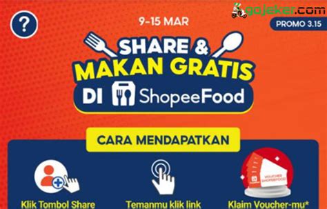 Promo Shopee Food Hari Ini : Cara Cek & Menggunakan - Gojeker