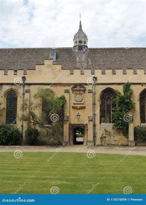 St John`s College Oxford University UK Stock Photo - Image of ...