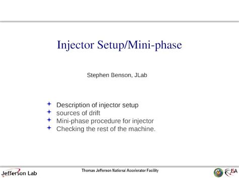 Ppt Injector Setup Mini Phase Dokumen Tips