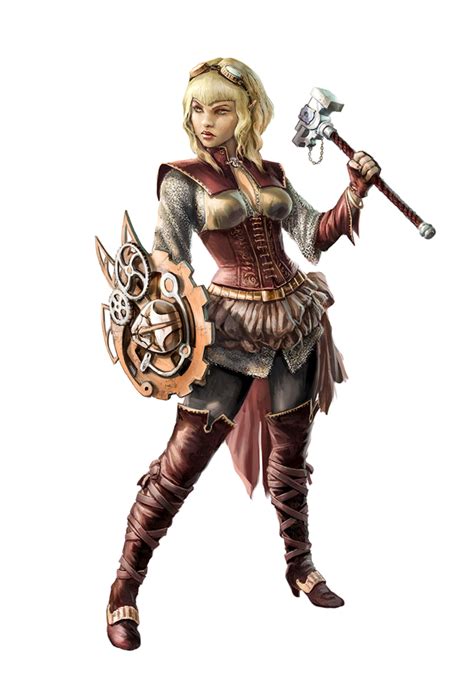 Female Half Elf Cleric Of Brigh Pathfinder 2e Pfrpg Dnd Dandd 35 5e