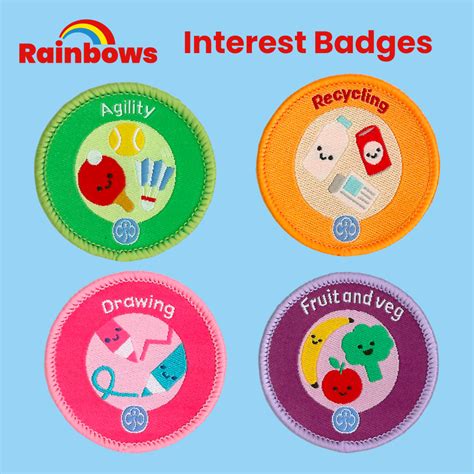 Rainbows Interest Badges