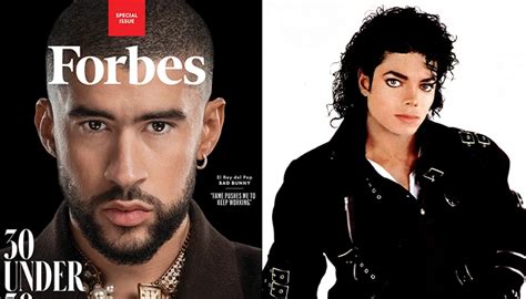 Forbes Nombra A Bad Bunny El Rey Del Pop Reemplazando A Michael Jackson