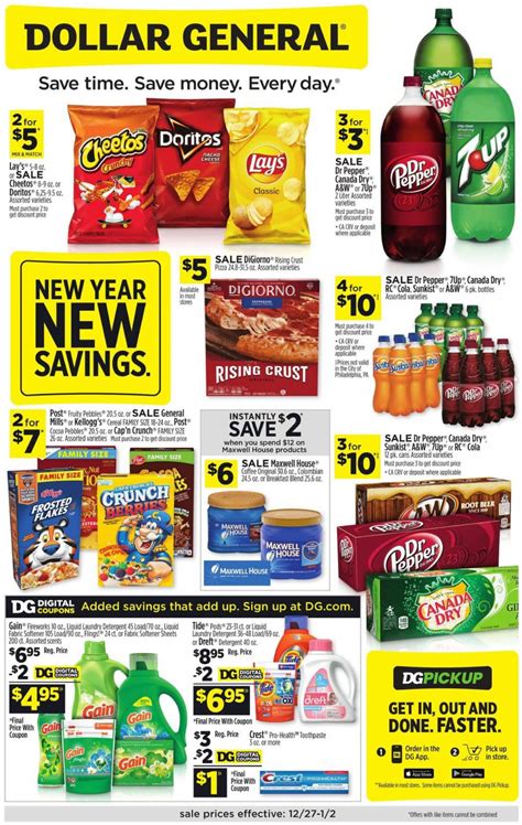 Dollar General Flyer Online (27/12/2020 - 02/01/2021) | Kupino.com
