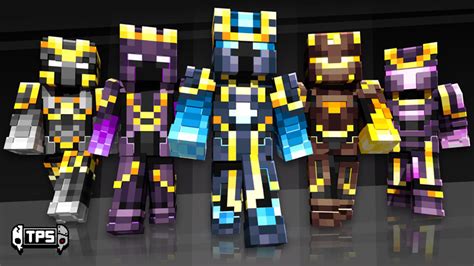 Dragon Flame Knights By The Pocalypse Studios Minecraft Skin Pack