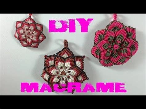 Diy Tuto Fr Pendentif Mandala En Macram Youtube Macrame