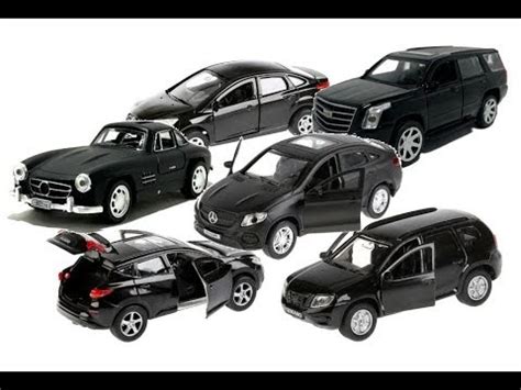 Чёрные машинки - все в одном видео! - YouTube