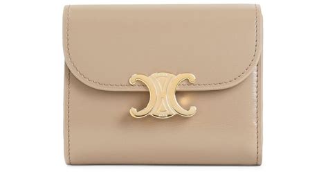 Celine Wallet Generic Nude Neutrals In Natural Lyst UK