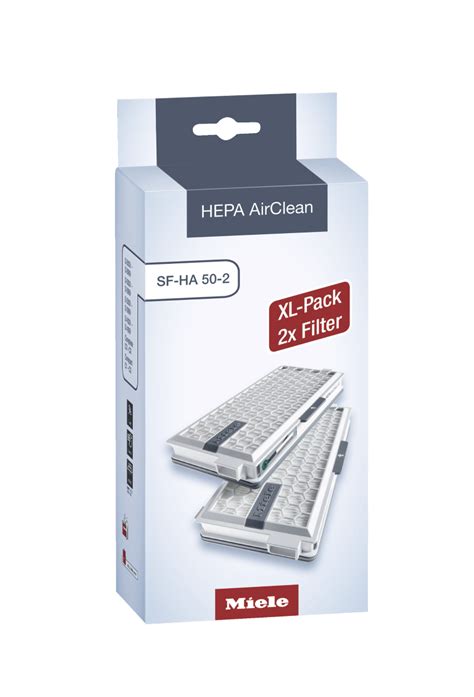 Miele HEPA AirClean 50 (HA50) Pack of 2 - State Vacuum - Residential ...