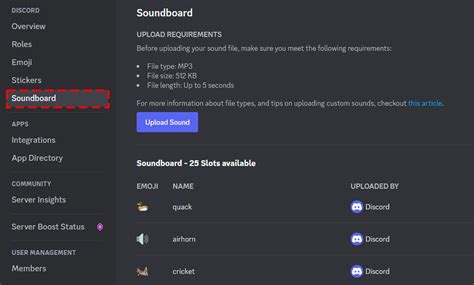 Cómo usar Discord Soundboard y agregarle nuevos sonidos TechBriefly ES