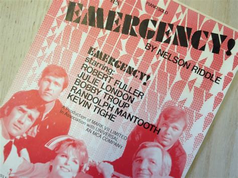 1974 Tv Series Emergency Theme Song Sheet Music By Pammyjoans