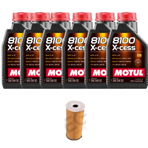 Kit Troca De Leo Bmw X I A L Motul X Cess W