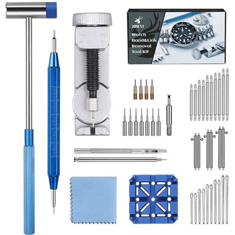 JOREST Chasse Goupille Montre Kit Reparation Montre Outil Montre Pour