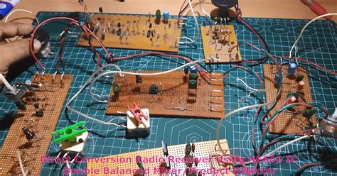 Amateur Radio Universe Direct Conversion Radio Receiver Using The NE IC Double Balanced