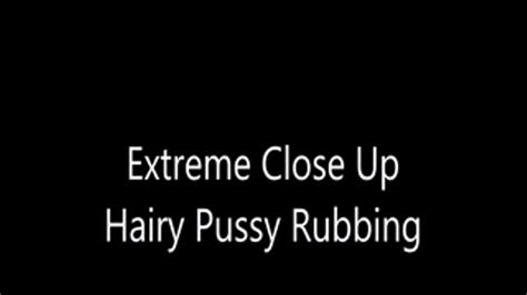 Extreme Closeup Hairy Pussy Rubbing Naughty Nevada Clips4sale