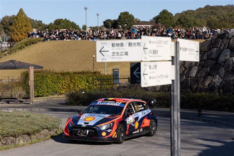 Wrcジャパン：シェイクダウンはヒョンデのヌービルがトップ、勝田貴元は16秒差の3番手タイにつける Rallyplusnet ラリープラス