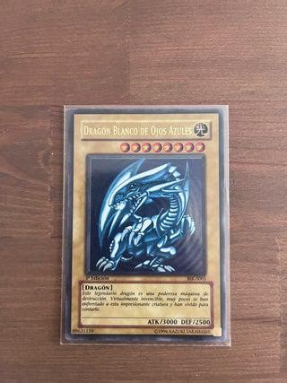 Yu Gi Oh Dragon Blanco Ojos Azules Primera Edicion En France Clasf