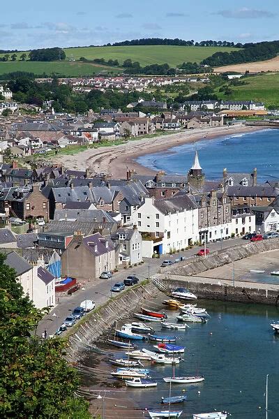 Fine Art Print of Stonehaven Harbour from Harbour View, Stonehaven ...