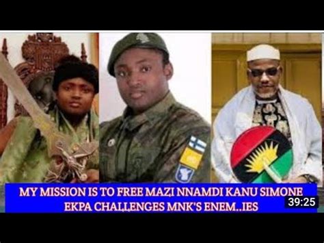 Tension Simone Ekpa Insist Nnamdi Kanu S Name Removed As IPOB Director