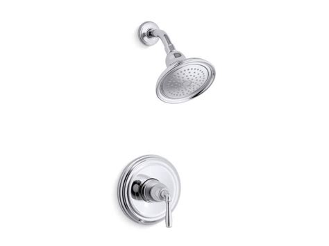 Kohler K Ts396 4 Cp Polished Chrome Single Lever Handle Devonshire Rite Temp K8304 Shower Trim