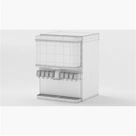 Sistema De Fuente De Soda Coca Cola Con 8 Sabores De Hielo Y Bebidas