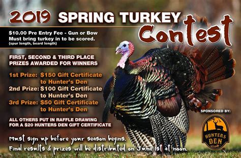 Turkey Contest Eastern Woods Outdoors
