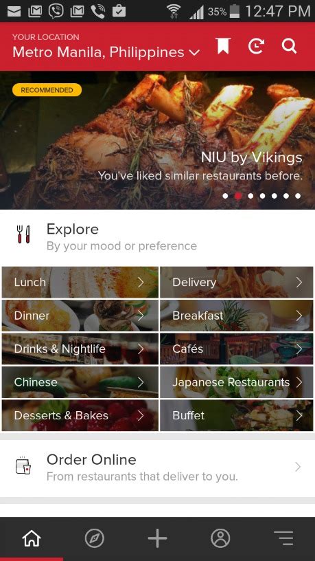 Order Food Directly From The Zomato App Karen MNL