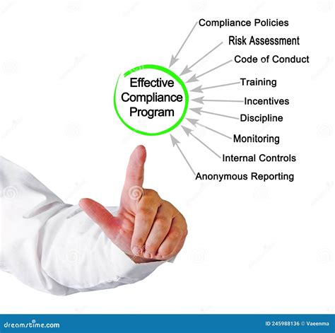 Programa De Cumplimiento Efectivo Foto de archivo - Imagen de programa