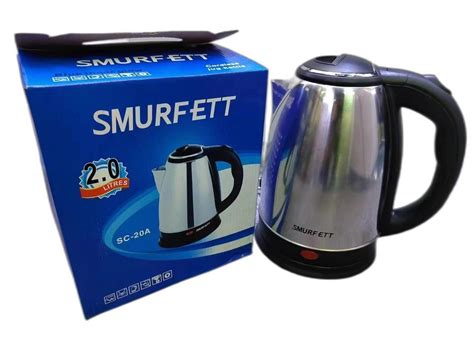 Metal 1 Stainless Steel Scarlet Electric Kettle For Heat Warming