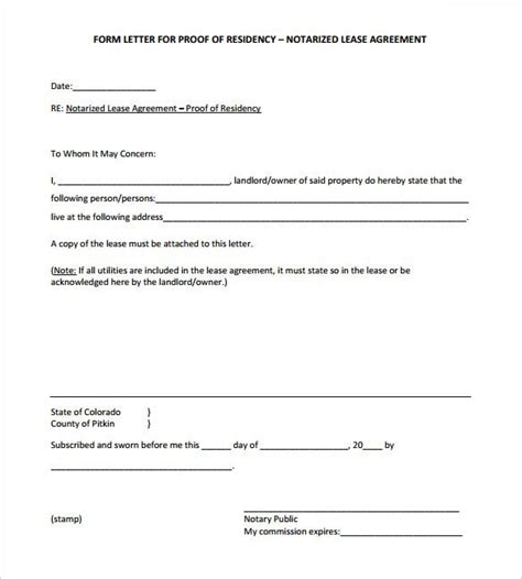 Notary Letter Template Word Whether Its Notarized Authorization