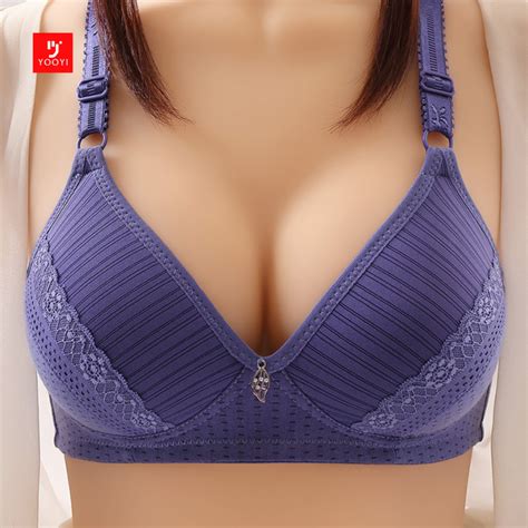 Jual Yooyi Bra Big Size BH Wanita Bra Cup Polos Motif Renda Jumbo