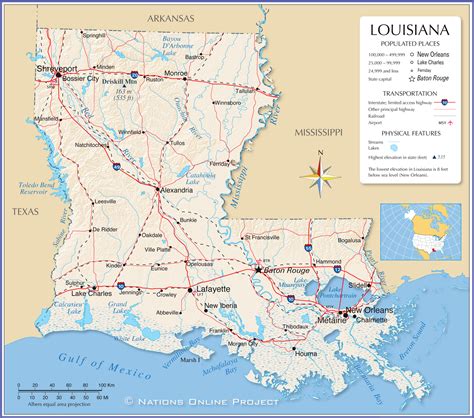Hurtt Blog Louisiana Map