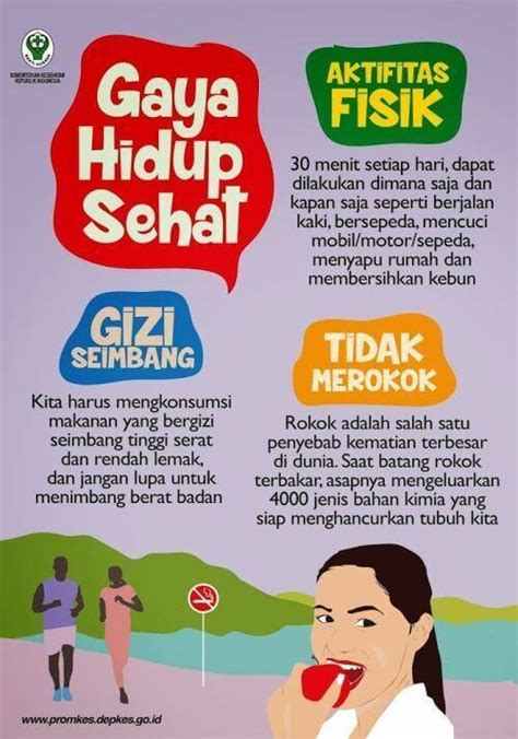 18 Contoh Poster Kesehatan Yang Mudah Digambar Broonet