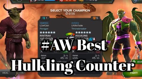 Aw Hulkling Boss Solo • Mcoc Hulklings Best Counter • Mcoc Aw • Mcoc Ishvalangaming • Mcoc