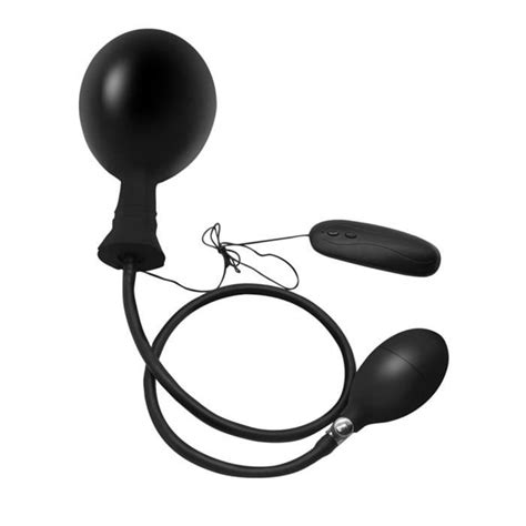 Plug Anal Gonflable Super Grand Gode Extensible Pompe Dilatateur Anal Vibrateur Plug Anal