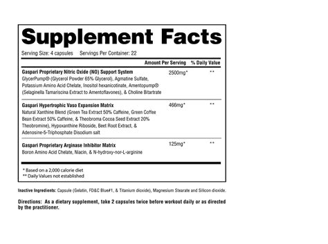 Gaspari PLASMA JET 90 Capsulas Chutamax