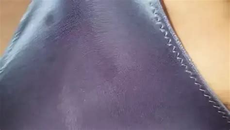 Cumming Through Victoria Secret Satin Bling Bikini Thong Xhamster