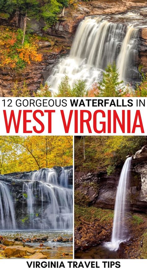 12 Mesmerizing Waterfalls In West Virginia Map In 2024 West