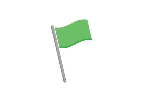 Green Flag Icon Design 25667683 Vector Art At Vecteezy