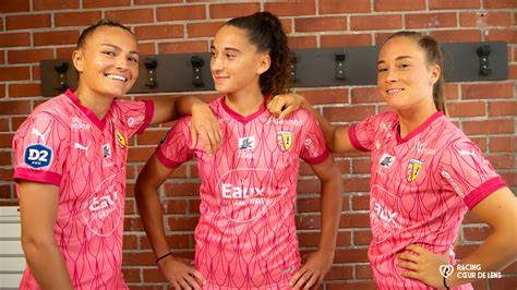 Un RC Lens Féminin aux tons roses RC Lens