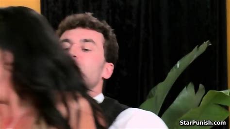 Horny Waiter Gets To Fuck A Busty Babe At A Restaurant Hardcore Style