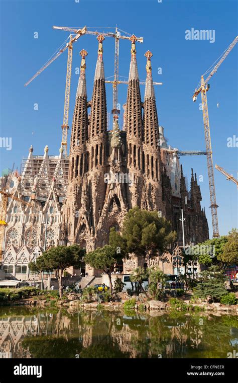 La Sagrada Familia By Antoni Gaudi Unesco World Heritage Site